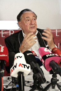 Pressekonferenz zum Opernball mit Richard Lugner in Wien