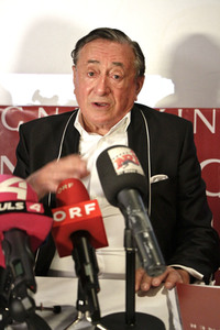 Pressekonferenz zum Opernball mit Richard Lugner in Wien