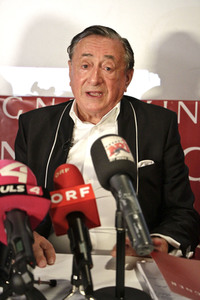 Pressekonferenz zum Opernball mit Richard Lugner in Wien