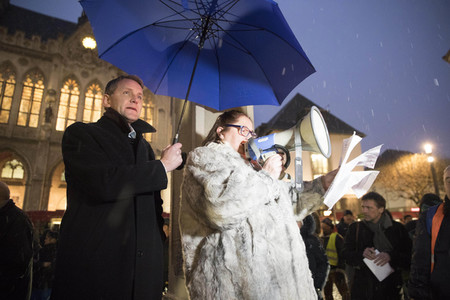 Anti-Moschee-Demo in Erfurt