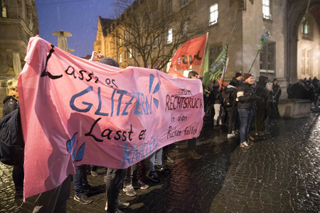 Anti-Moschee-Demo in Erfurt
