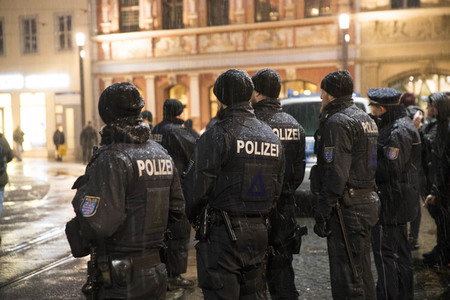 Anti-Moschee-Demo in Erfurt