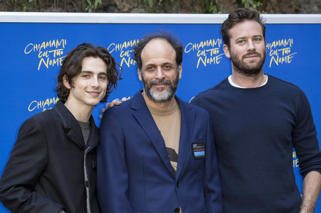 Photocall 'Call Me by Your Name' in Rom