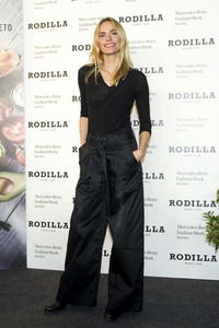 Photocall mit Veronica Blume auf der Mercedes-Benz Fashion Week Madrid Autumn/Winter 2018