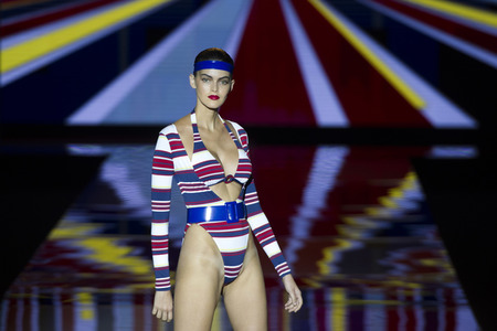 Andres Sarda Fashion Show auf der Mercedes-Benz Fashion Week Madrid Autumn/Winter 2018