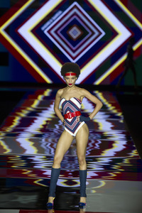 Andres Sarda Fashion Show auf der Mercedes-Benz Fashion Week Madrid Autumn/Winter 2018