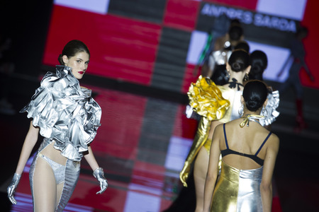 Andres Sarda Fashion Show auf der Mercedes-Benz Fashion Week Madrid Autumn/Winter 2018