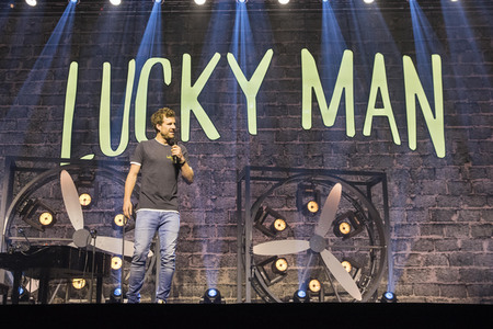 Autritt von Luke Mockridge in Erfurt