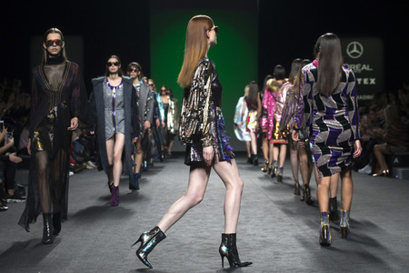 Custo Barcelona Fashion Show auf der Mercedes-Benz Fashion Week Madrid Autumn/Winter 2018