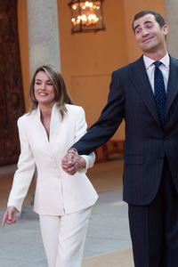 Fototermin mit den spanischen Royals in Madrid