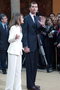 Fototermin mit den spanischen Royals in Madrid