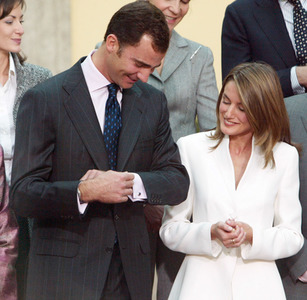 Fototermin mit den spanischen Royals in Madrid