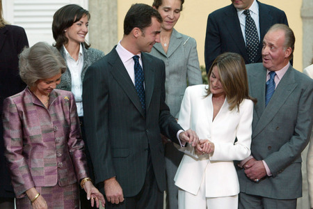 Fototermin mit den spanischen Royals in Madrid