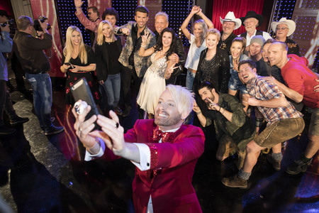 TV-Show 'Meine Schlagerwelt - Die Party mit Ross Antony' in Leipzig