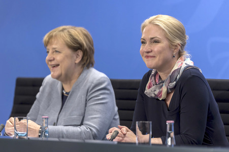 Pressekonzerenz zum Treffen der Regierungschefs der Bundesländer in Berlin