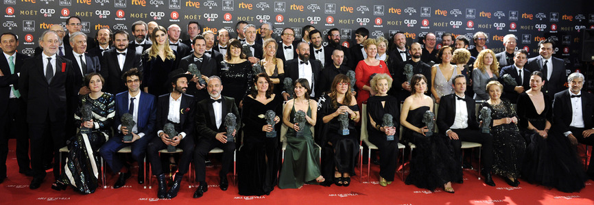 Goya Awards 2018 in Madrid