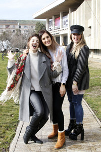 Fototermin mit ESC Teilnehmerin Carolina Gorun in Craiova