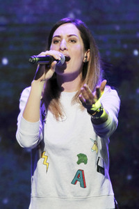 Fototermin mit ESC Teilnehmerin Carolina Gorun in Craiova