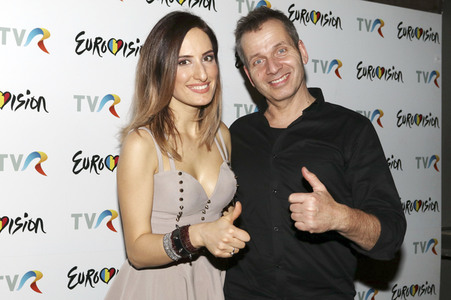 Fototermin mit ESC Teilnehmerin Carolina Gorun in Craiova