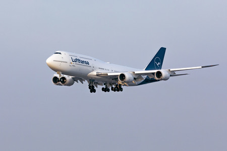 Präsentation des neuen Lufthansa-Designs in Köln