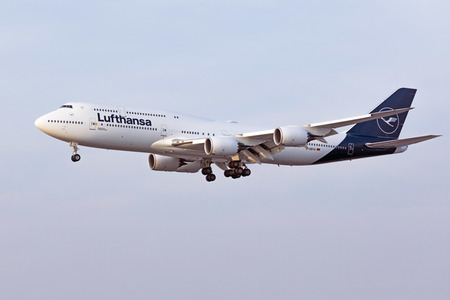 Präsentation des neuen Lufthansa-Designs in Köln