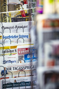 Symbolfoto Tageszeitungen