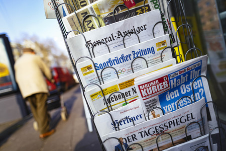 Symbolfoto Tageszeitungen