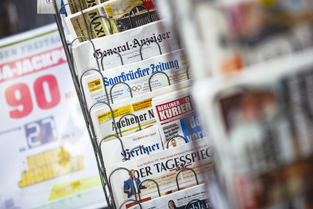 Symbolfoto Tageszeitungen