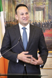 Pressekonferenz mit Sebastian Kurz und Leo Varadkar in Wien