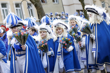 Rosenmontagszug 2018 in Köln