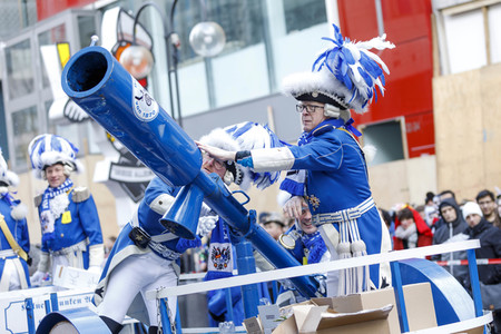 Rosenmontagszug 2018 in Köln