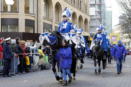 Rosenmontagszug 2018 in Köln