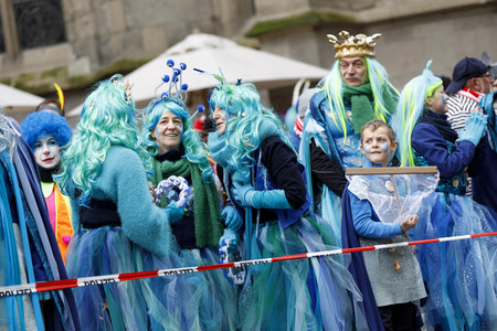 Rosenmontagszug 2018 in Köln