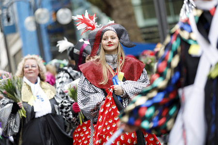Rosenmontagszug 2018 in Köln