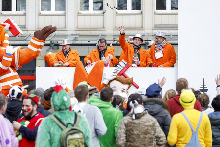 Rosenmontagszug 2018 in Köln