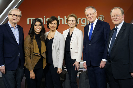 Talkshow 'Maischberger' in Berlin