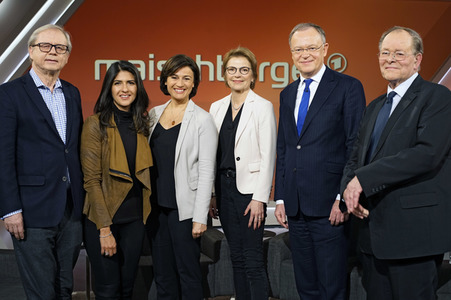 Talkshow 'Maischberger' in Berlin