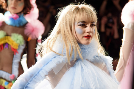 Pam Hogg Fashion Show auf der London Fashion Week AW18