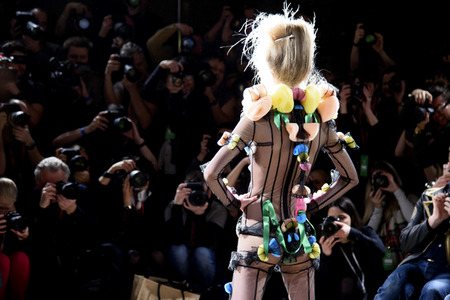Pam Hogg Fashion Show auf der London Fashion Week AW18