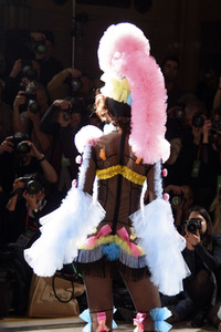 Pam Hogg Fashion Show auf der London Fashion Week AW18