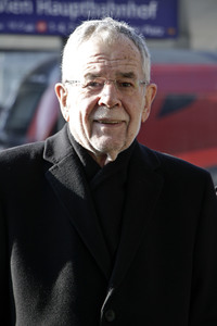Alexander Van der Bellen empfängt Andrej Kiska in Wien