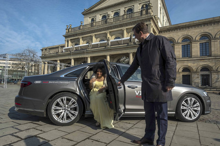 Photocall mit Josy Santos in Hannover