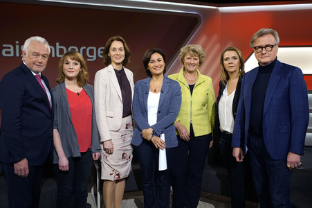Talkshow 'Maischberger' in Berlin
