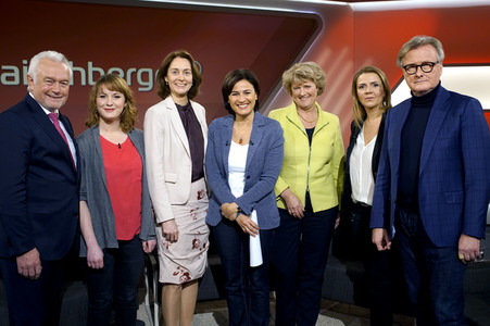 Talkshow 'Maischberger' in Berlin