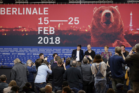 'In den Gängen' Pressekonferenz, Berlinale 2018