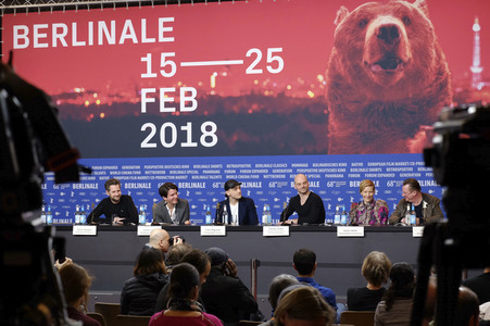 'In den Gängen' Pressekonferenz, Berlinale 2018