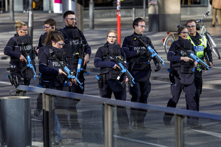 Anti-Terror Übung in Köln