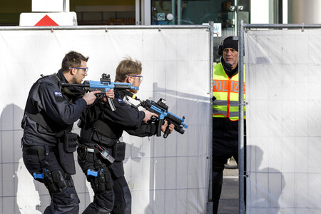 Anti-Terror Übung in Köln