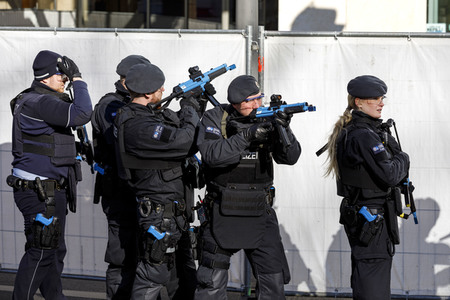 Anti-Terror Übung in Köln
