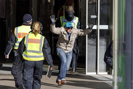 Anti-Terror Übung in Köln